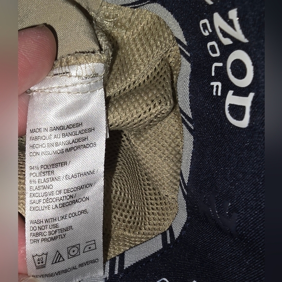 IZOD Golf Stretch Khaki Tan Pants Trousers Men's Tall Size 36W x 34L 36 x 34 - Picture 8 of 9